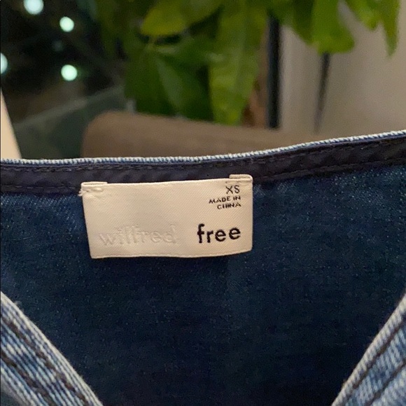 Wilfred Free XS Denim Skirt - Picture 2 of 2